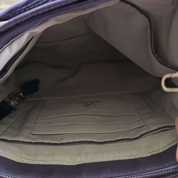 Travelon Anti-Theft Purple Nylon Classic Mini Crossbody Shoulder Travel Bag EUC - Picture 4 of 12